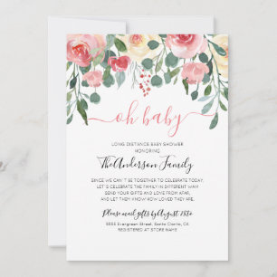 Oh Baby Shower per post op lange afstand Kaart