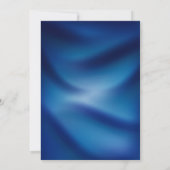 Oh Baby shower Rustic Sunflower Blue Kaart (Achterkant)