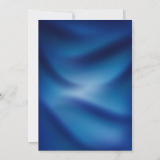 Oh Baby shower Rustic Sunflower Blue Kaart (Achterkant)