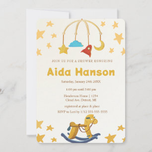 Oh Baby  speelgoed Genderneutraal Baby shower Kaart