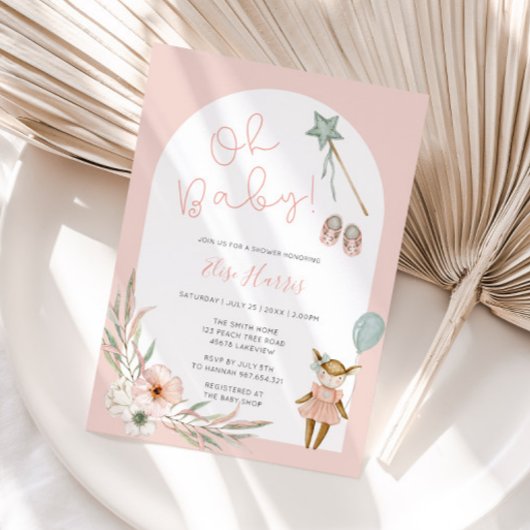 Oh Baby  SpeelgoedBaby shower Kaart