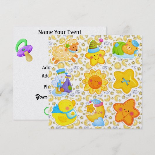 Oh Baby - SRF Kaart (Voorkant / Achterkant)