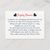 Oh Baby Succulent Cactus Schattige douchedisplay Informatiekaartje (Voorkant)