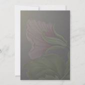 Oh Baby suikererwten in een Baby shower met peul Kaart (Achterkant)