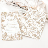 Oh Baby Tropisch Oerwoud Safari Animals Baby showe Kaart