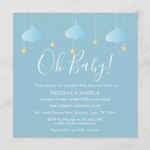Oh Baby Twinkle Twinkle Couples Baby shower Kaart