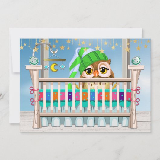 Oh Baby Uitnodiging (Voorkant)