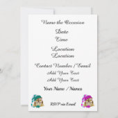 Oh Baby Uitnodiging (Achterkant)