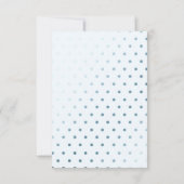 Oh Baby Uitnodiging voor Baby shower over lange af (Achterkant)