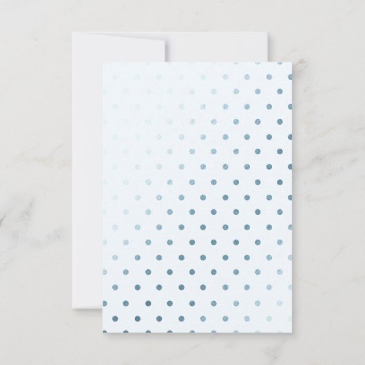 Oh Baby Uitnodiging voor Baby shower over lange af (Achterkant)