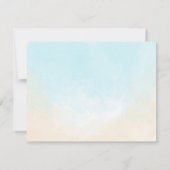 Oh Baby Under Sea Baby Shower Bedankkaart (Achterkant)