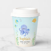 Oh Baby Under Sea Baby Shower Papieren Bekers (Voorkant)