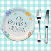 Oh Baby Under Sea Baby Shower Papieren Bordje