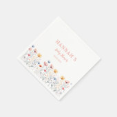 OH BABY! Verse Wildflower | Wit Baby shower Servet (Hoek)