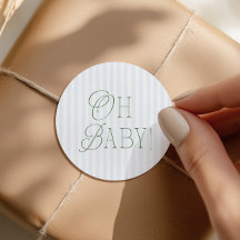 Oh Baby Vintage Preppy Jongens Baby Shower