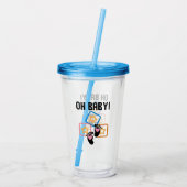 Oh Baby.w Acryl Drinkbeker (Achterkant)