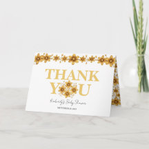 Oh Baby Watercolor Roze Gouden Baby Shower