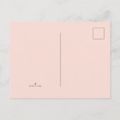 Oh Baby Waterverf Floral Giraffe Baby shower Uitnodiging Briefkaart (Achterkant)