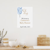 Oh Baby Welkom bord Poster (Keuken)