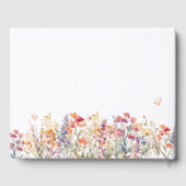 Oh Baby! Wildflower Gastenboek (Achterkant)