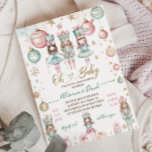 Oh Baby Winter Christmas Baby shower Kaart<br><div class="desc">uitnodiging voor baby shower met winterthema</div>