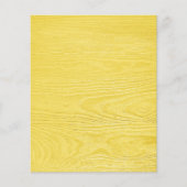 Oh, Baby YELLOW WOOD TEXTURE SJABLOON ACHTERGRONDE Flyer (Voorkant)