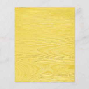 Oh, Baby YELLOW WOOD TEXTURE SJABLOON ACHTERGRONDE Flyer