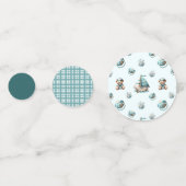 "Oh, Baby" Zeeman Baby shower Confetti (Achterkanten)