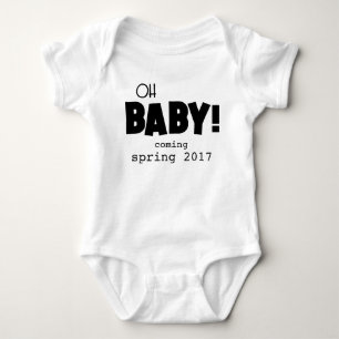 Oh Baby Zwangerschap Aankondiging   Romper