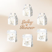 Oh baby's! Neutrale tweelingooievaars Bedankdoosjes