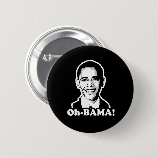 OH-BAMA RONDE BUTTON 5,7 CM (Voorkant /achterkant)