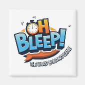Oh Bleep! Logo magneet (Voorkant)