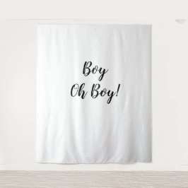 Oh Boy Achtergrond Oh Boy Banner Tapestry Wandkleed