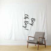 Oh Boy Achtergrond Oh Boy Banner Tapijt Wandkleed (In Situ (horizontaal))