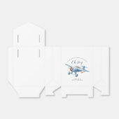 Oh Boy! Adventure Awaits Airplane Boy Baby Shower Bedankdoosjes (Uitgevouwen)