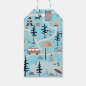 Oh Boy, Adventure Awaits, Blue Cadeaulabel (Voorkant)