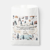 Oh Boy, Adventure Awaits, Hot Air Balloon Square Bedankzakje (Voorkant)