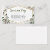 Oh Boy Adventure Begin Baby Shower Books for Baby Informatiekaartje (Voorkant / Achterkant)