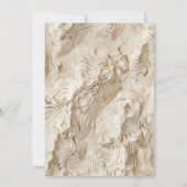 Oh Boy Adventure Begin | Beer & Berk Baby shower Kaart (Achterkant)