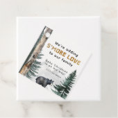 Oh Boy Adventure Begin | S’more Love Baby Shower F Bedankjes Labels (In situ)