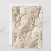 Oh Boy Adventure Begin | Woodland Beer Baby shower Kaart (Achterkant)