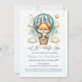 Oh Boy Adventure begint met Fox in luchtballon Kaart (Voorkant)