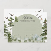 Oh Boy Adventure Pine Forest advies voor mama Informatiekaartje (Voorkant / Achterkant)