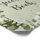 Oh Boy Adventure Pine Forest Gastboek Poster (Hoek)