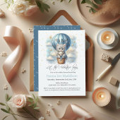 Oh Boy Adventure wacht op kitten in heteluchtballo Kaart