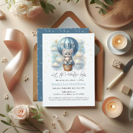 Oh Boy Adventure wacht op kitten in heteluchtballo Kaart