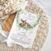 Oh Boy Adventure Woodland Green Baby shower Kaart