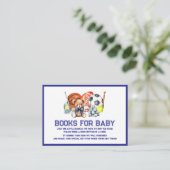 Oh Boy ALL STAR SPORT Baby Shower Books For Baby Informatiekaartje (Staand voorkant)
