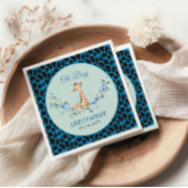 Oh boy! Baby Giraffe Baby shower Servet