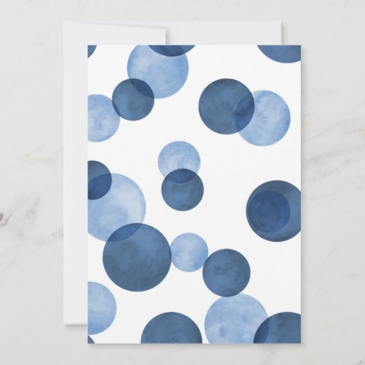 Oh Boy Baby shark Uitnodiging (Achterkant)